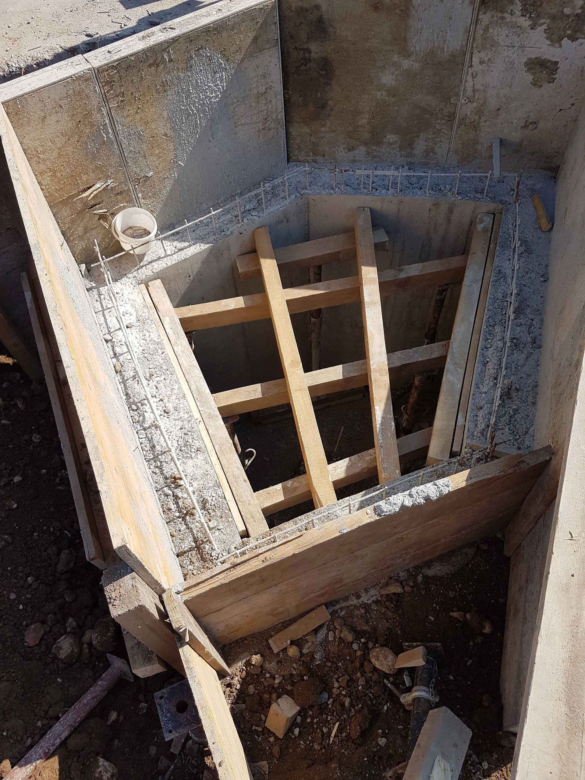 Sottostruttura stradale Via Baragge - Stabio