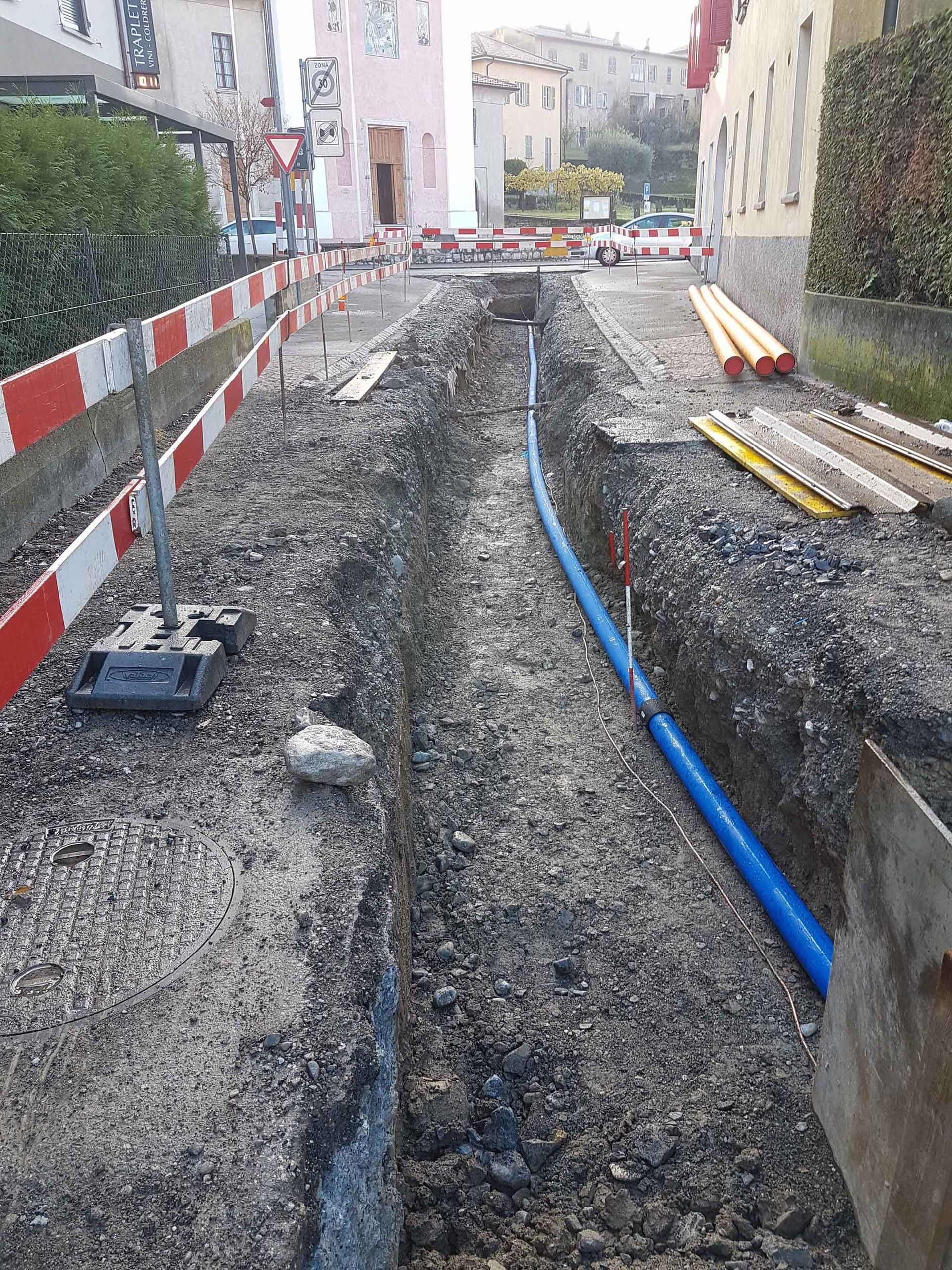 Sottostruttura stradale Via Campagnola - Chiesa & Partners SA