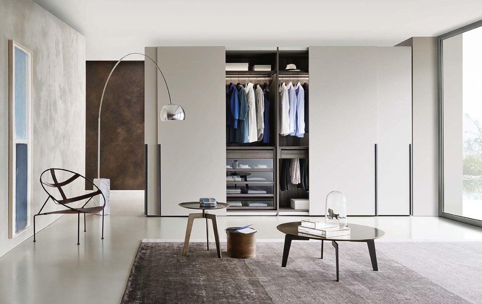 Anteprima Armadi moderner Kleiderschrank in stilvollem Schlafzimmer