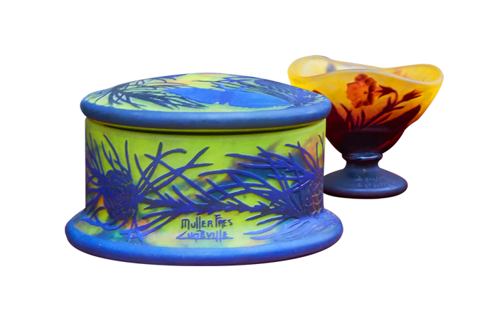 Deux objets circulaires.