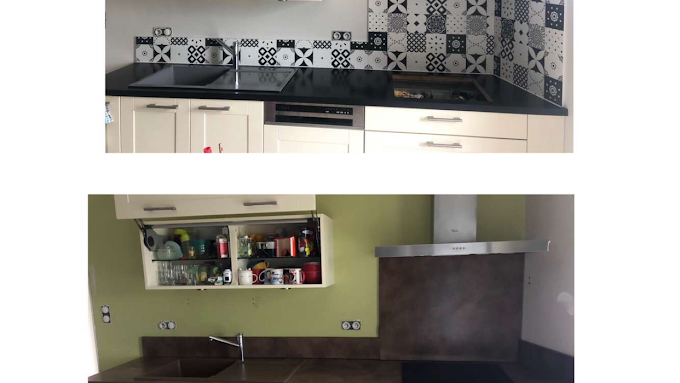Cuisine avant/après