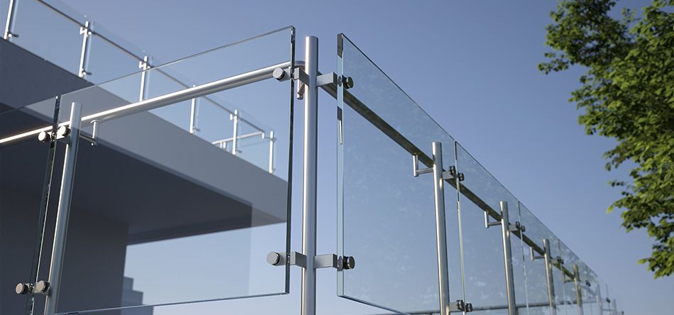 Garde-corps en verre