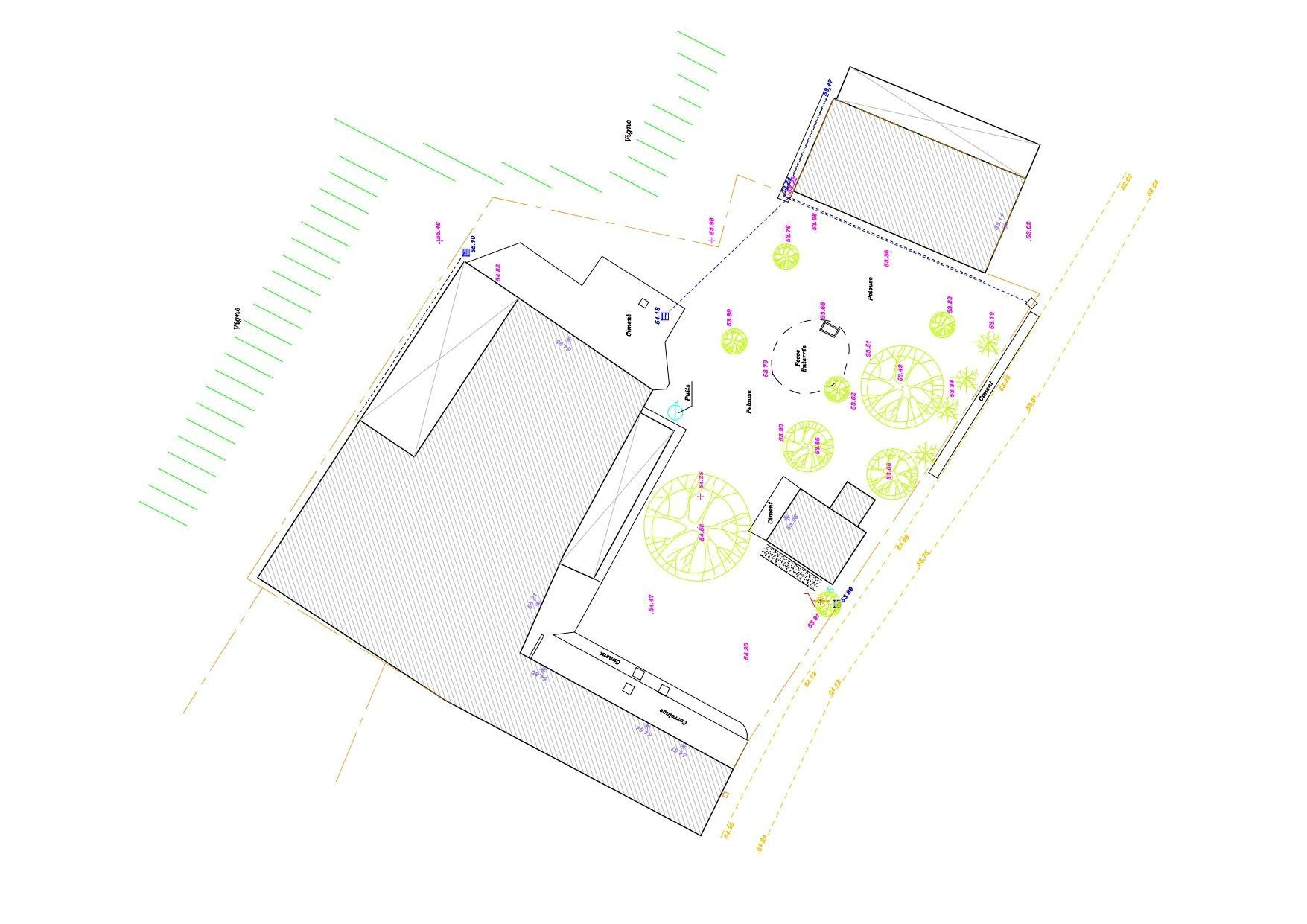 Exemple de plan topographique