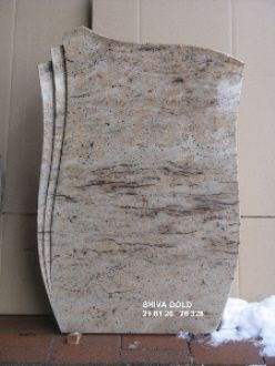 Hochwertige Shiva Gold Platten aus Naturstein