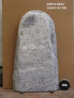 Grauer Naturstein aus der Arktis, Modellnummer 161017.