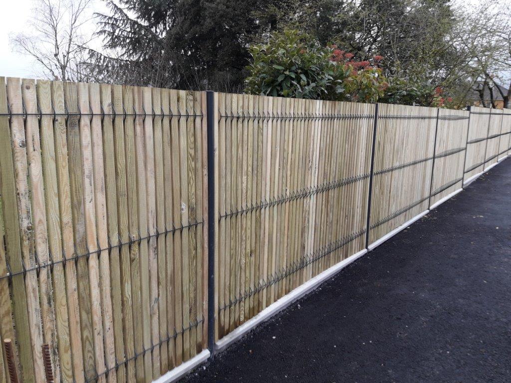 Pose de clôtures(Bois, aluminium, composite...)