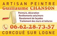 Logo, entreprise de peinture, Chanson Guillaume à Corcoué-sur-Logne