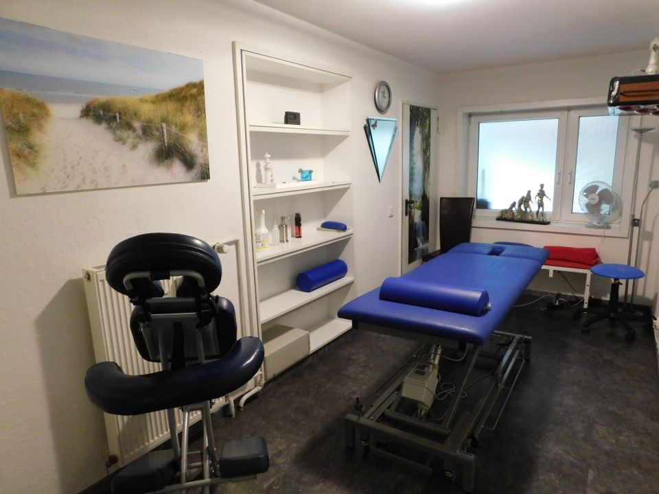 Behandlungsraum Physiotherapie Ralf Holberg