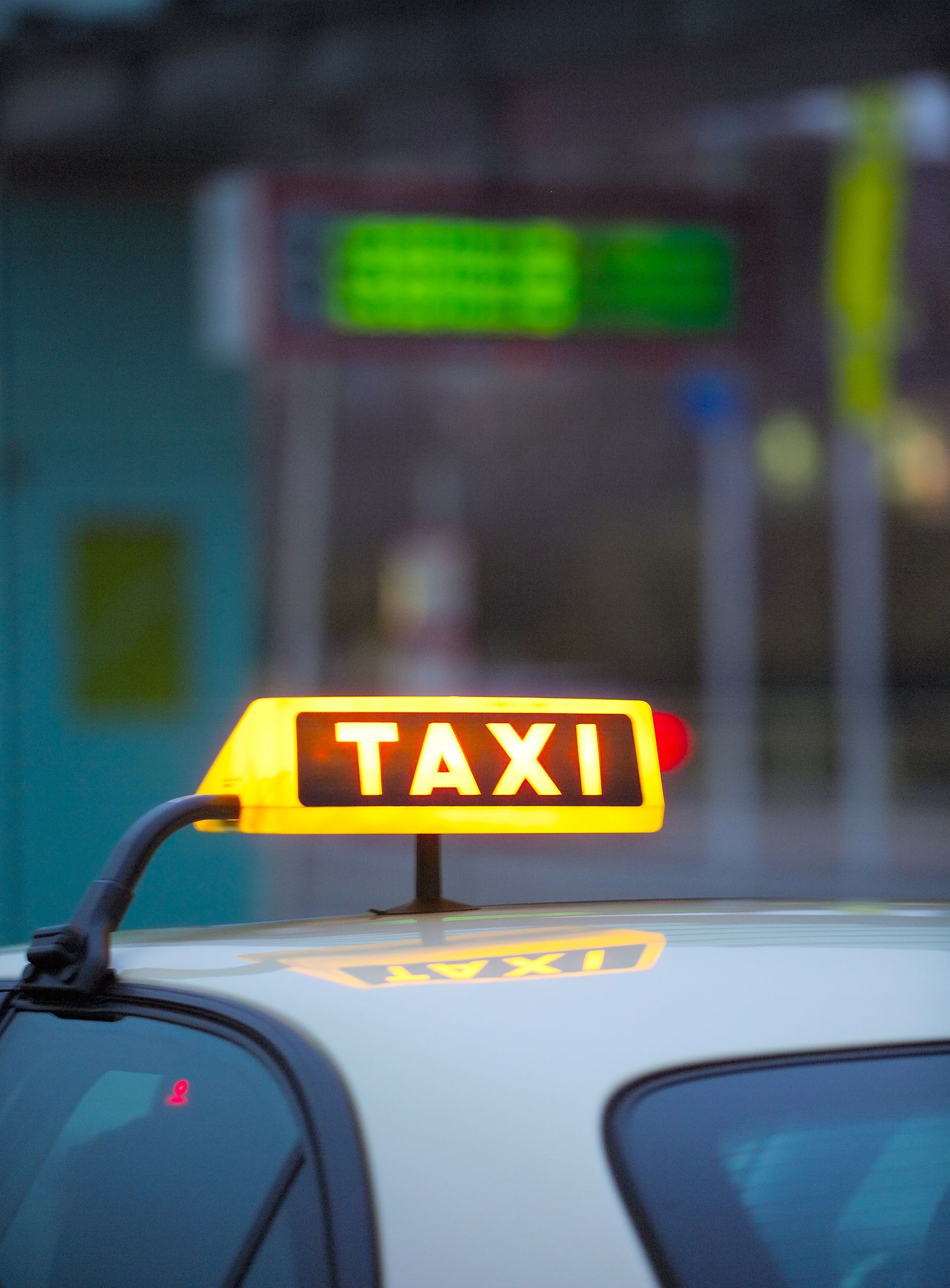 Un signe taxi