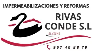 Un logotipo para una empresa llamada Rivas Conde SL