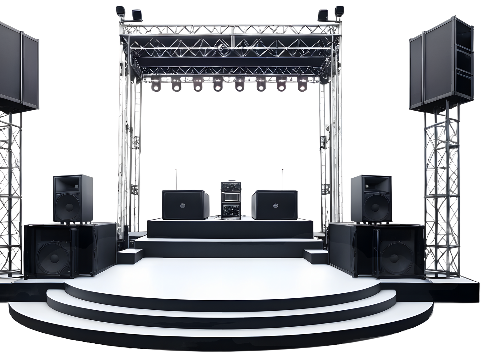 Un scène de spectacle monté 