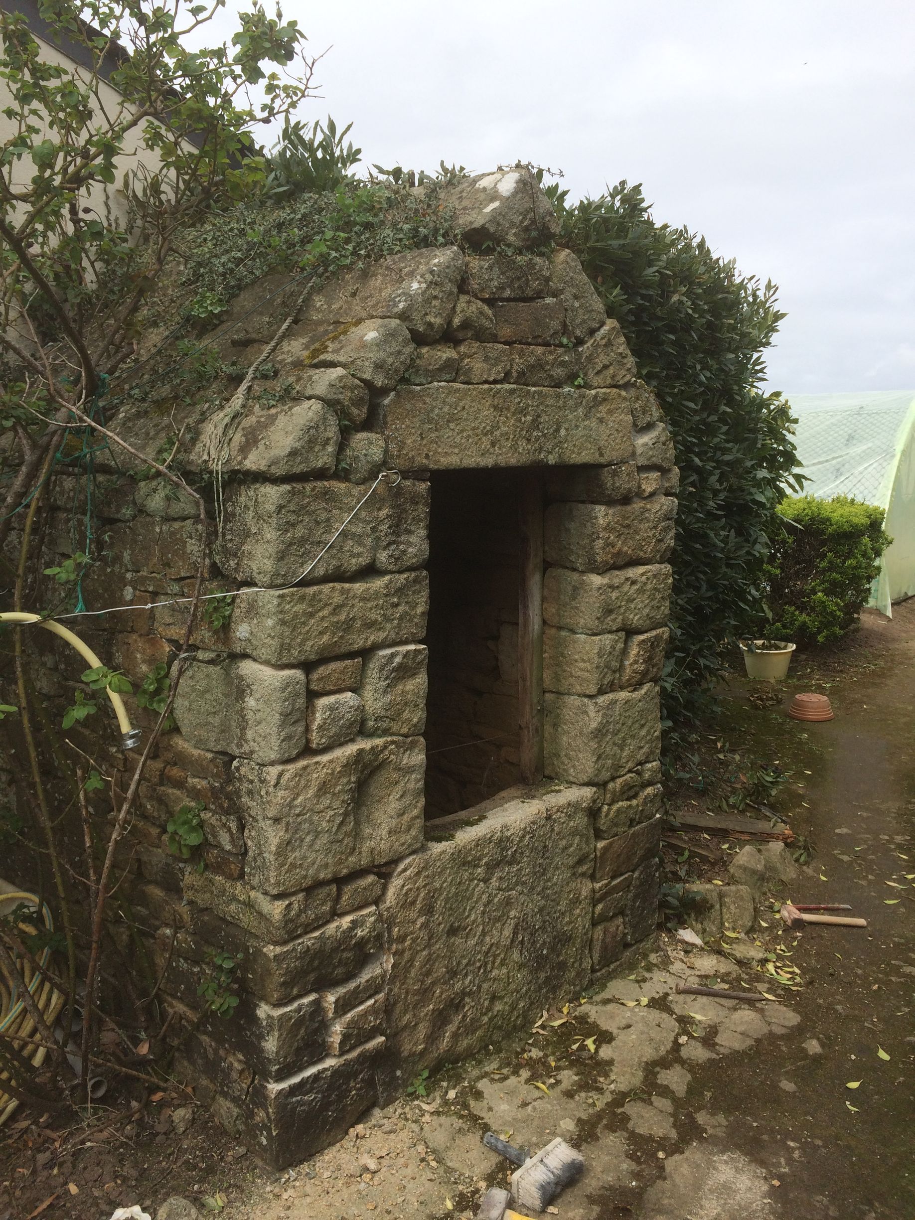 Rejointement puit avant