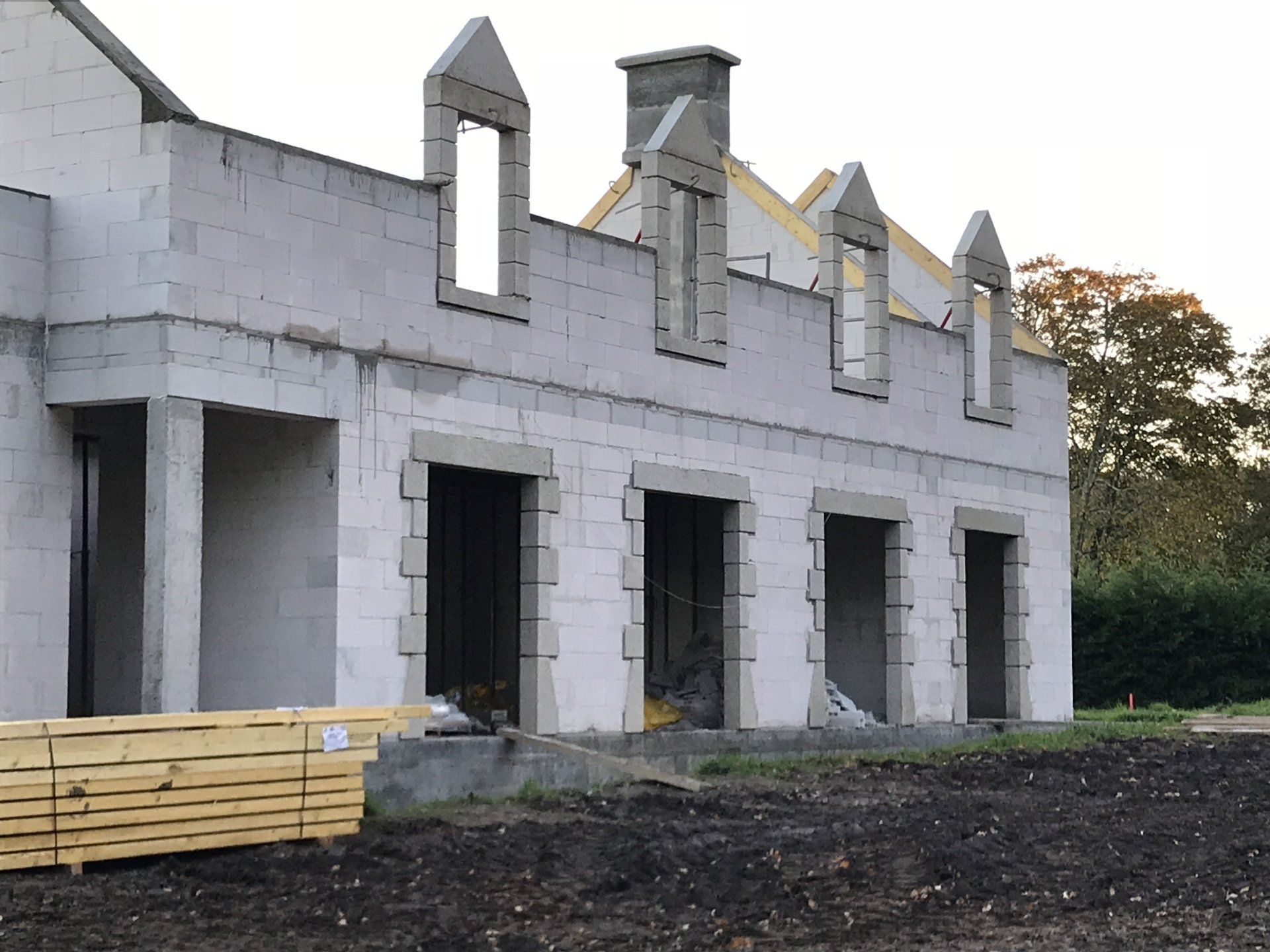 Habitation en béton cellulaire