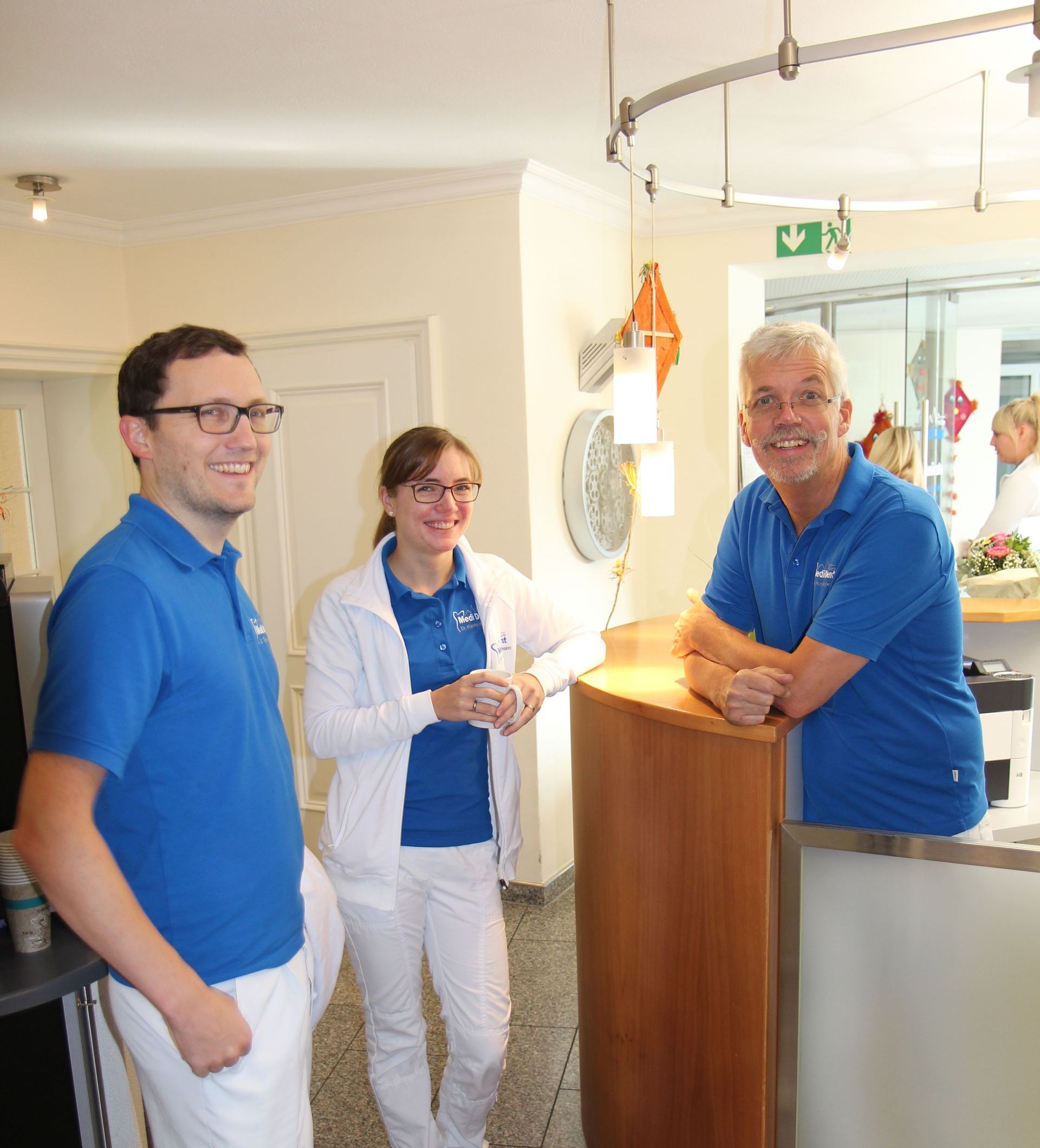 Ärzte in der Zahnarztpraxis