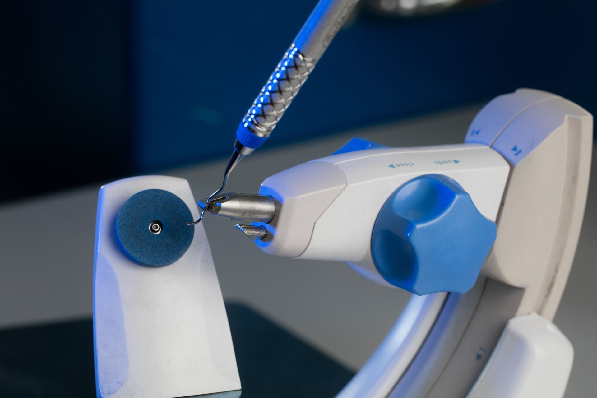 Nahaufnahme eines technischen Geräts