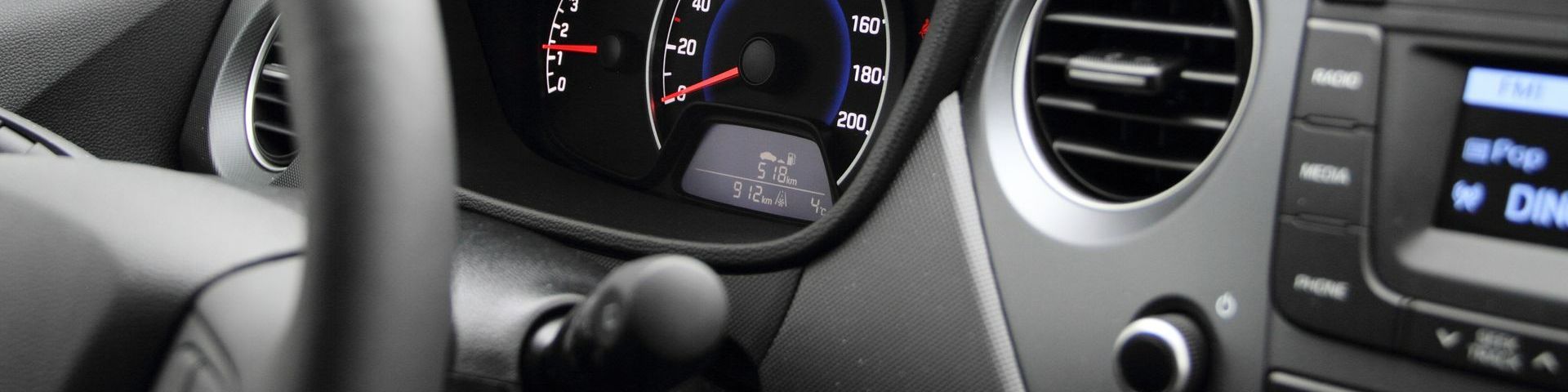 Tableau de bord de voiture