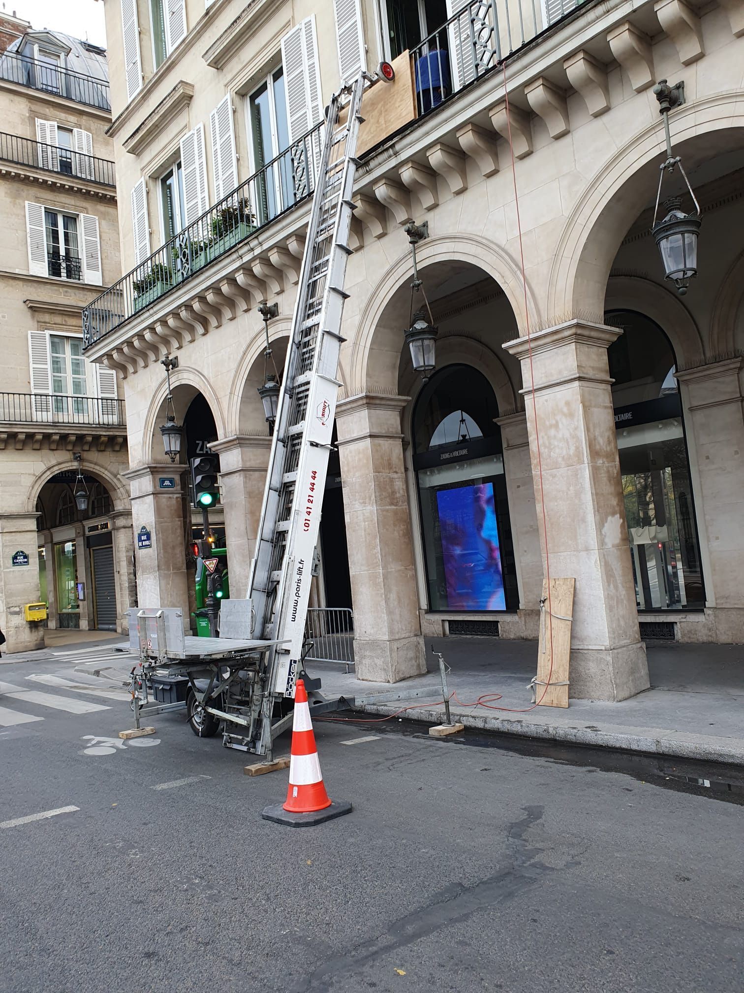 Remorque monte-meuble