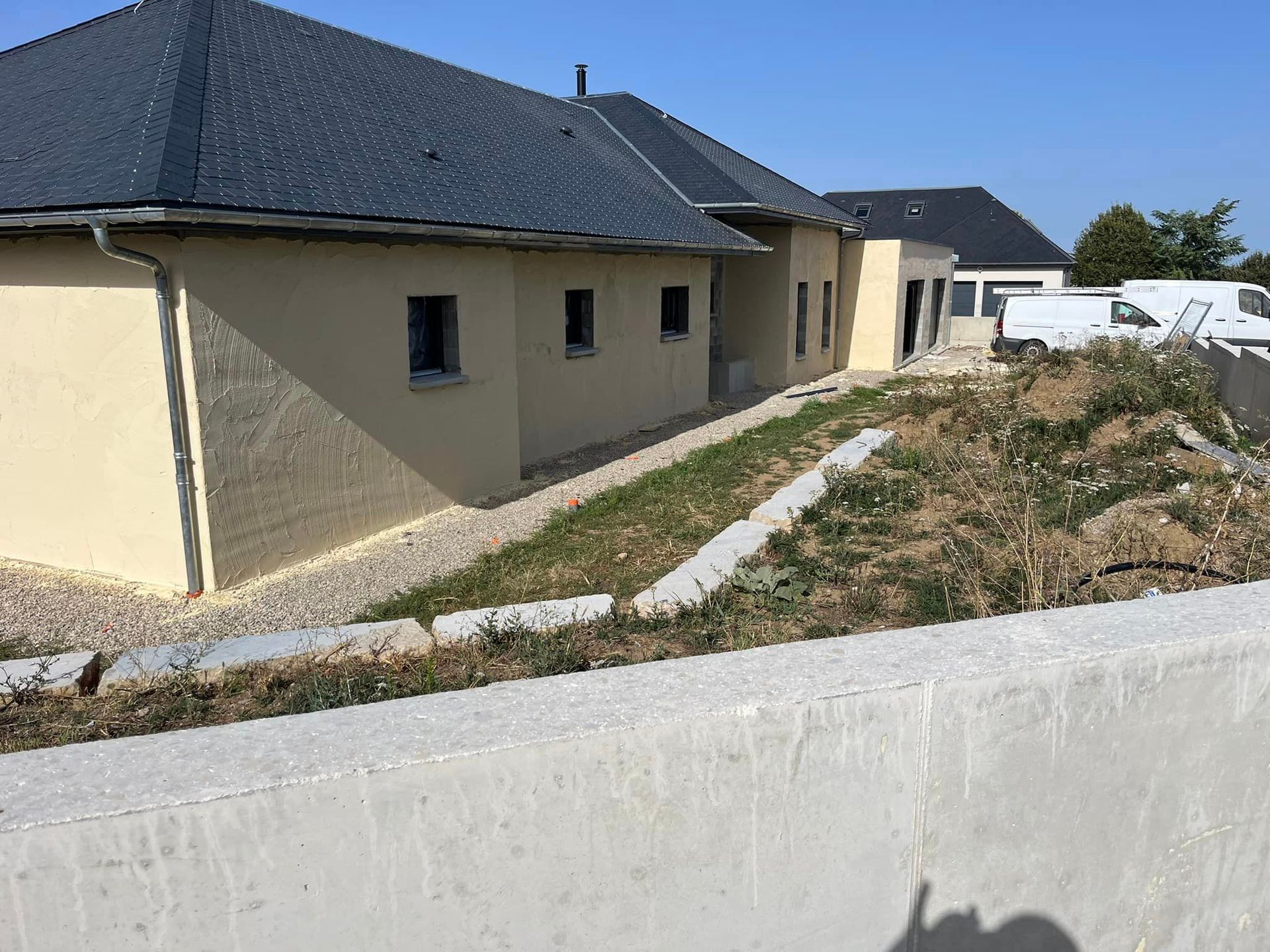 Maçonnerie maison neuve