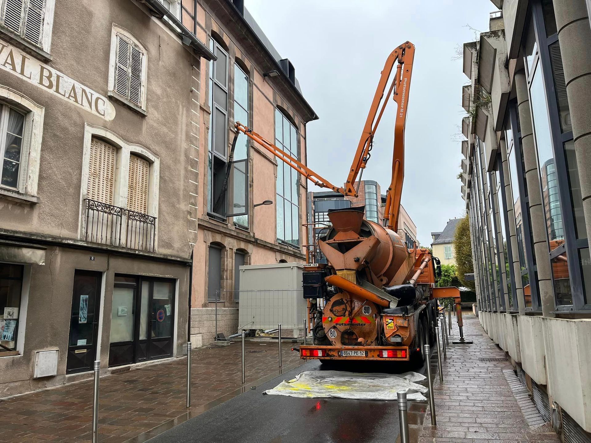 Travaux de rénovation