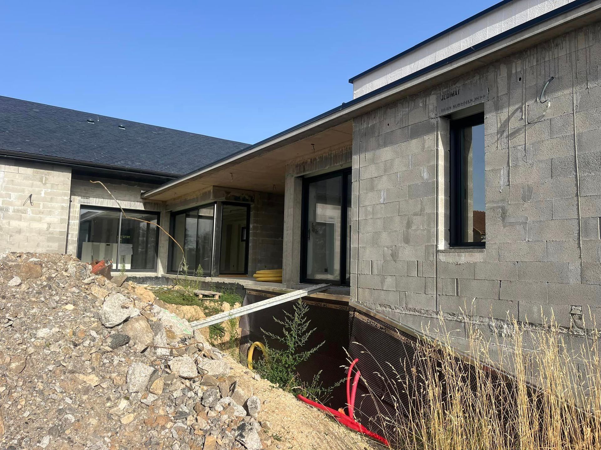 Maison en cours de création