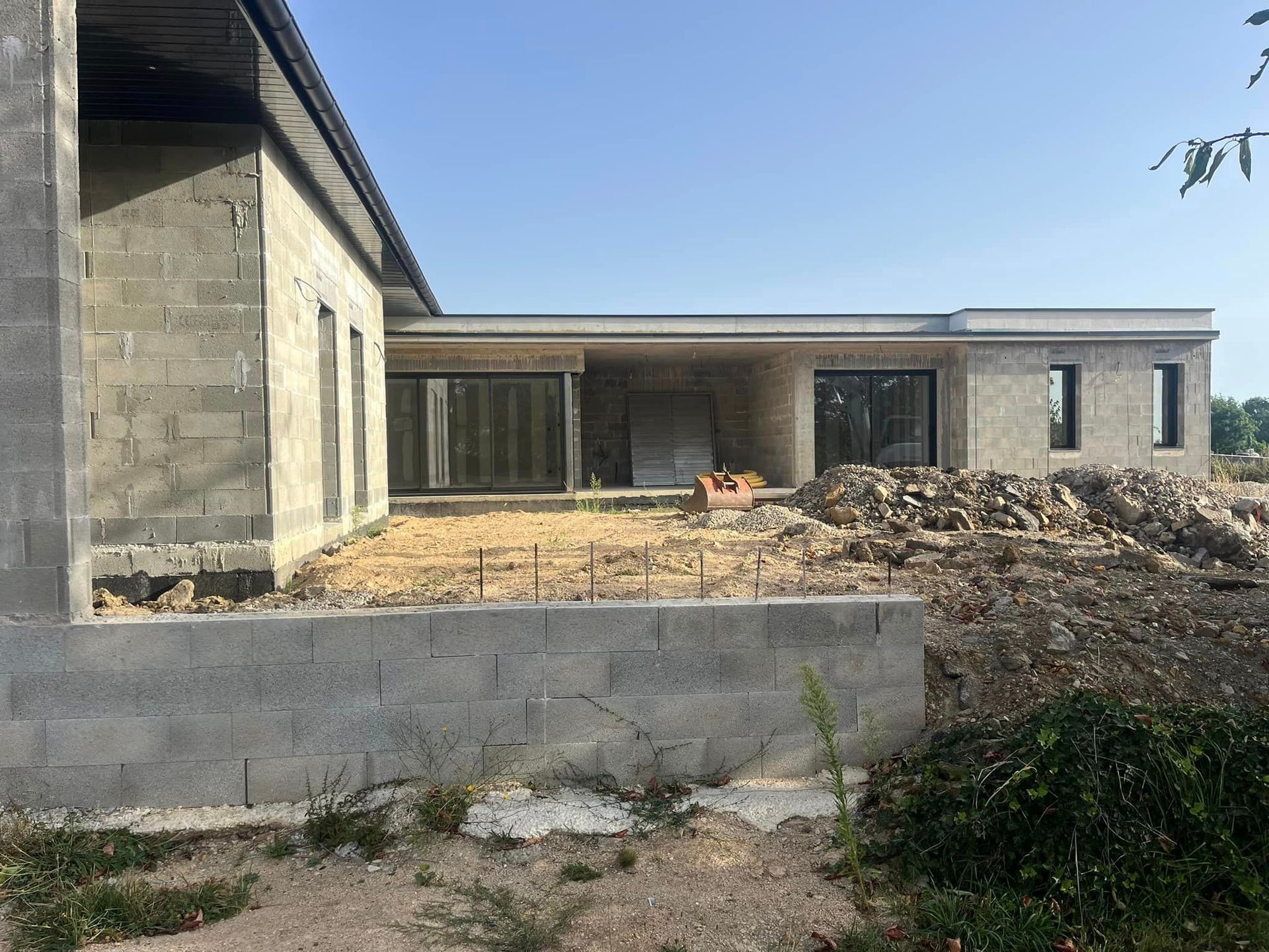 Maison en construction