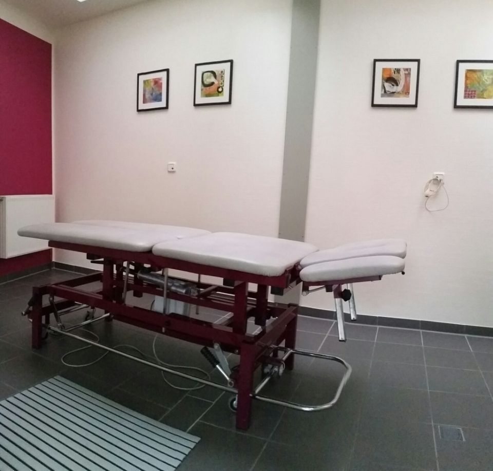 Behandlungsraum von der Physiotherapie Müller