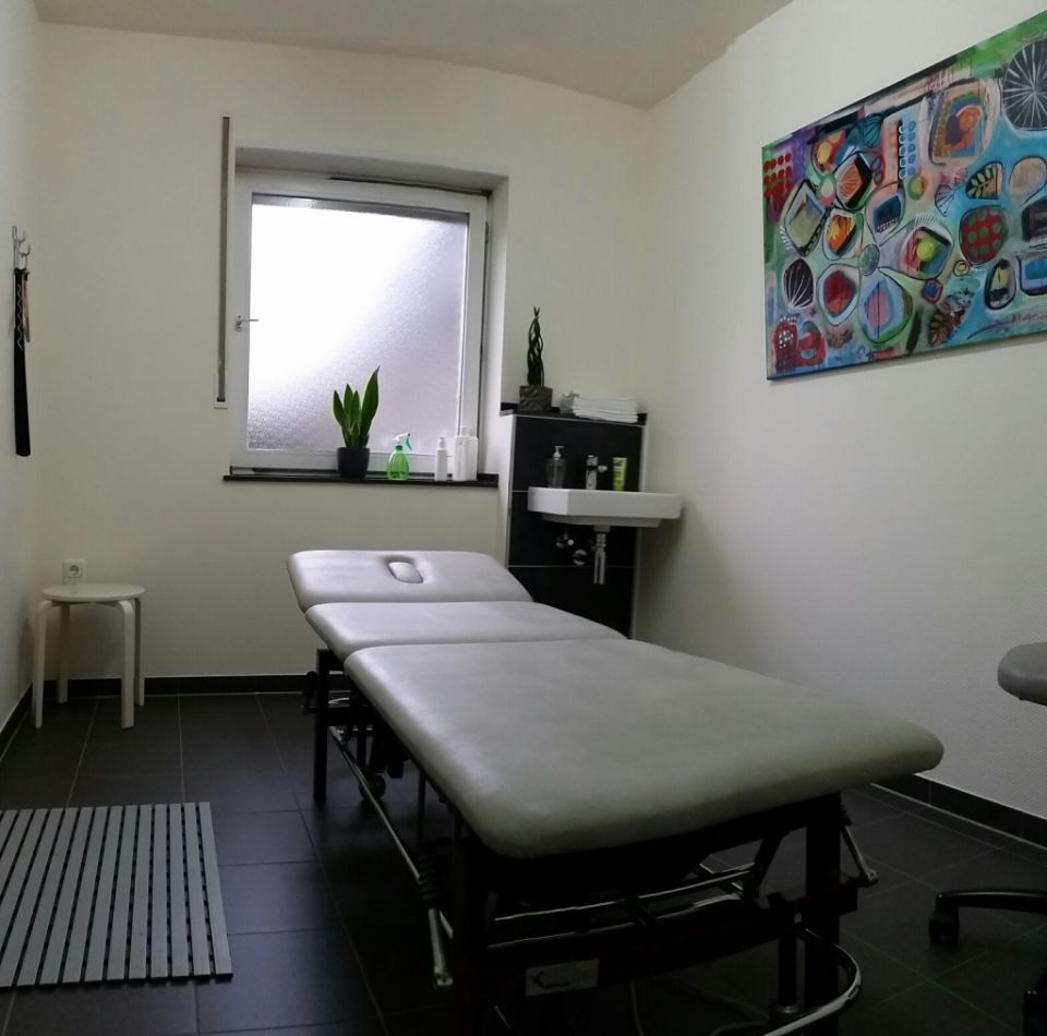 Behandlungsraum von der Physiotherapie Müller