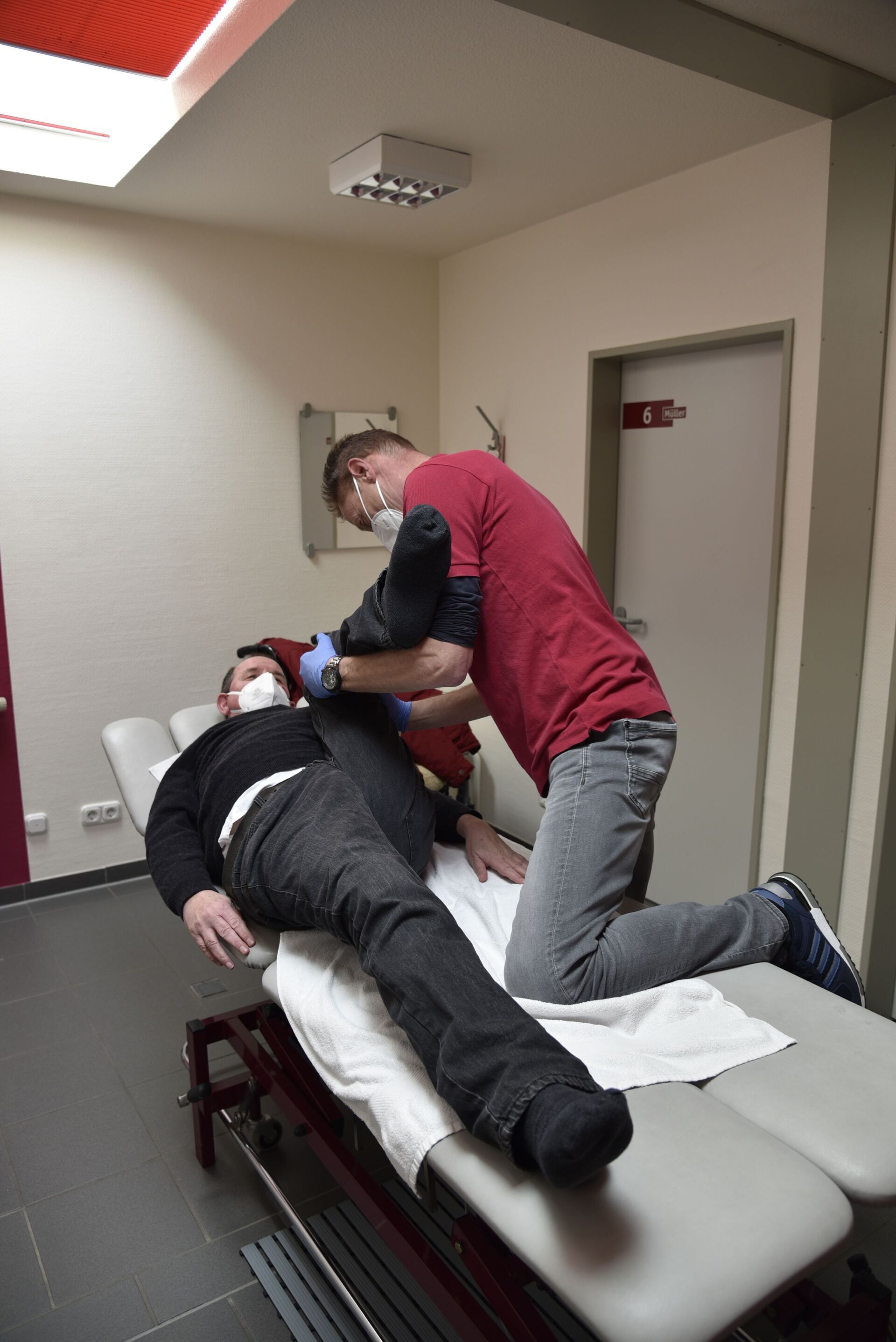 Physiotherapie Müller Praxisraum