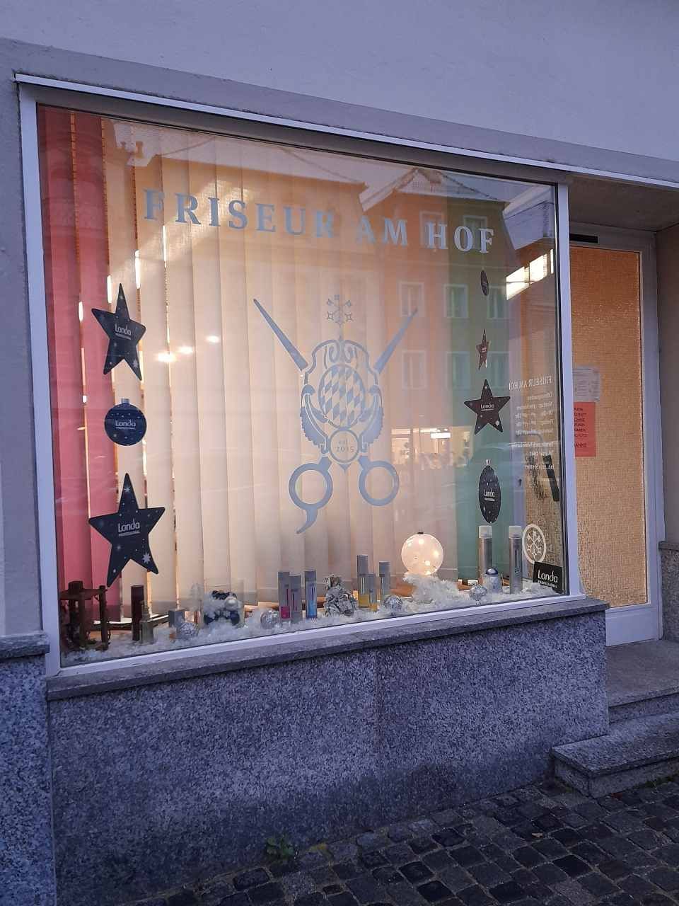 Friseursalon von Außen