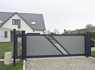 Pose d'un portail automatique