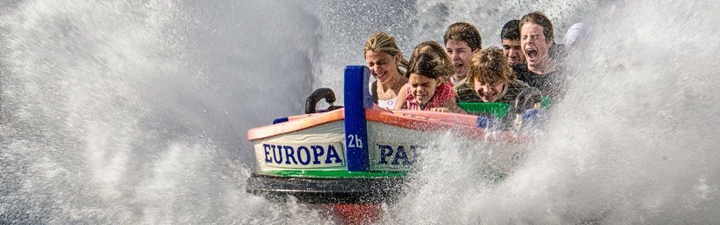 Achterbahn im Europapark