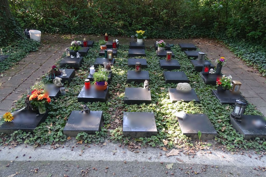Kommunalfriedhof Hövelhof Urnengräber pflegefrei