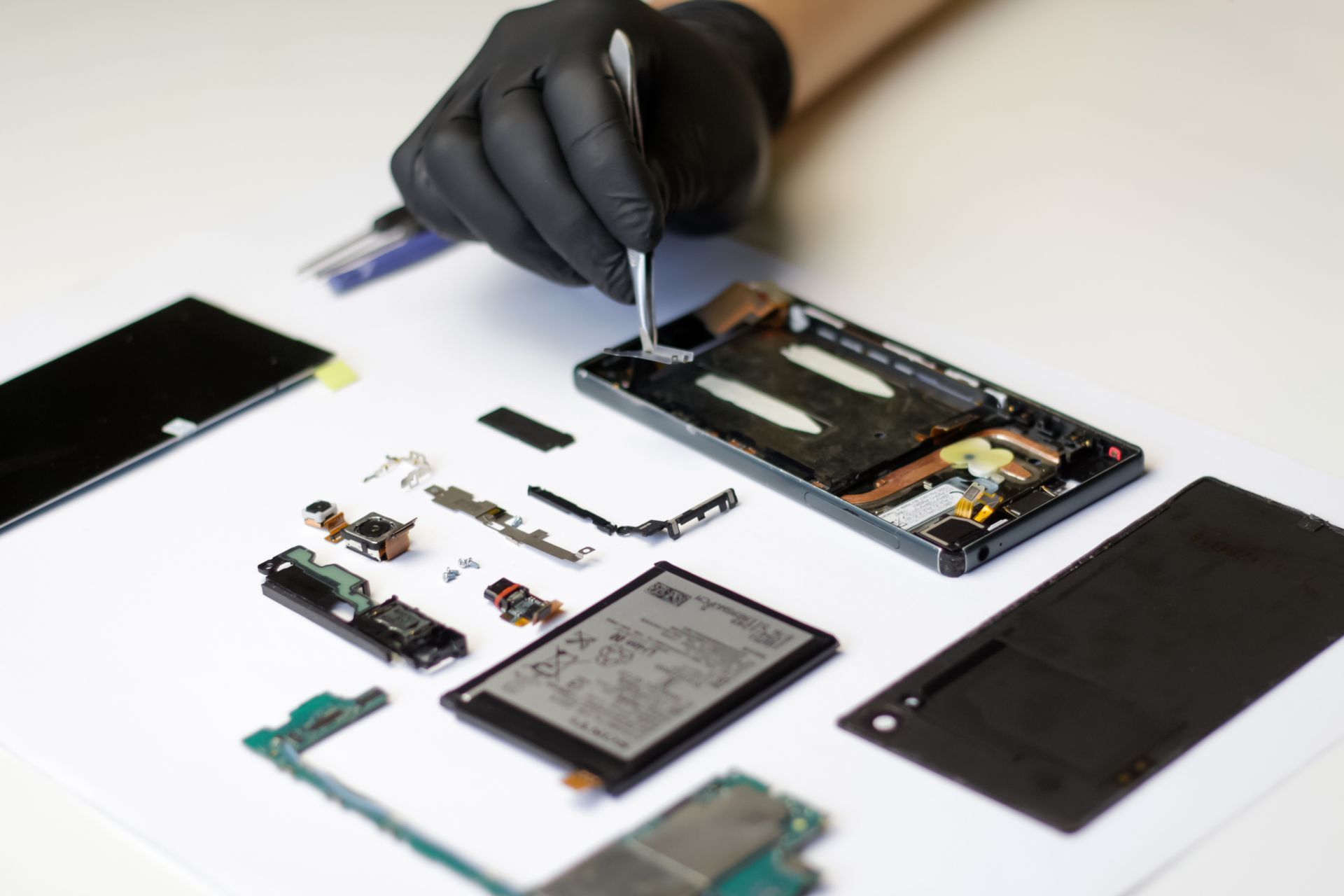 Téléphone en pièces détachées