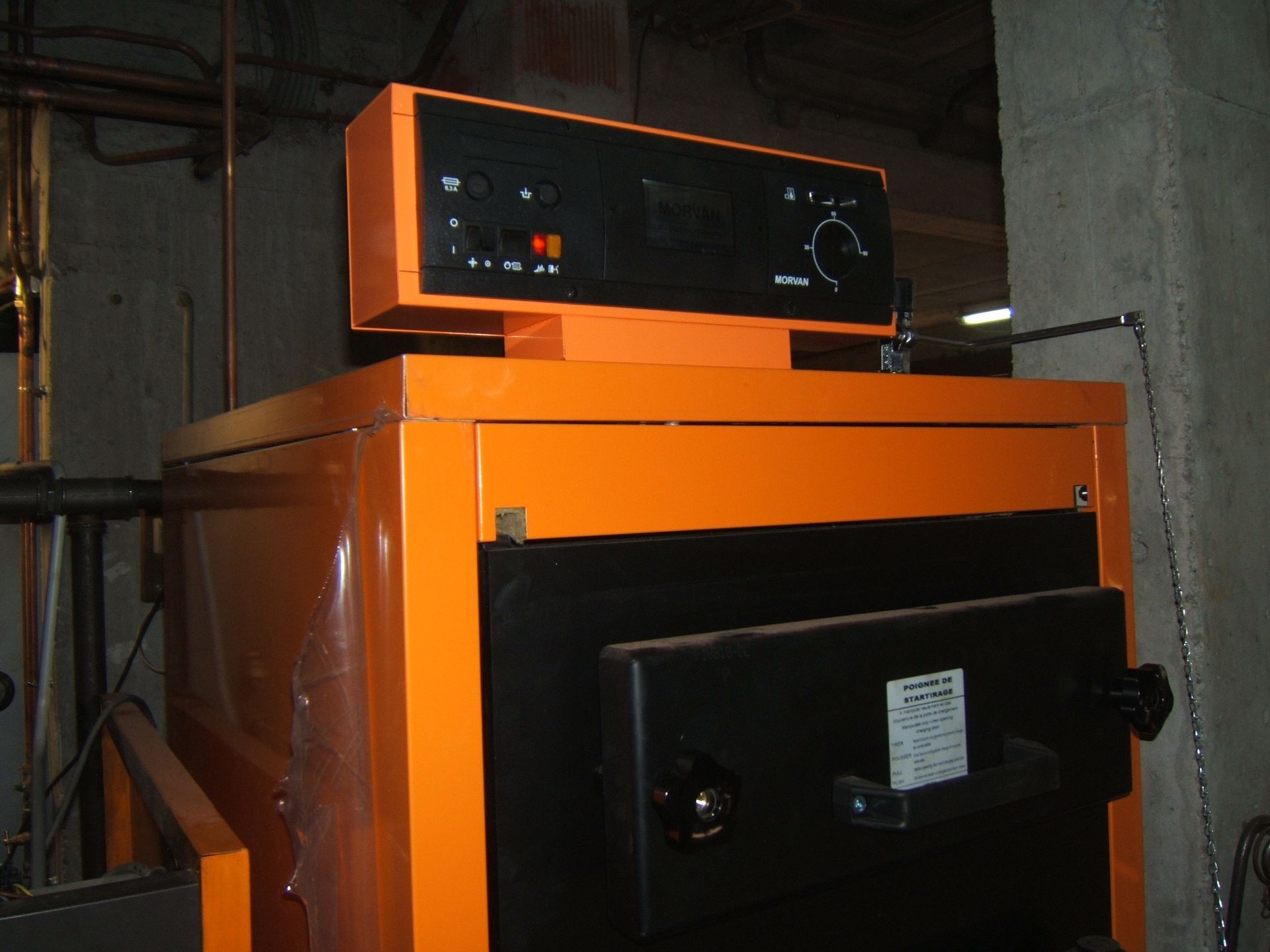 Chaudière à granulés