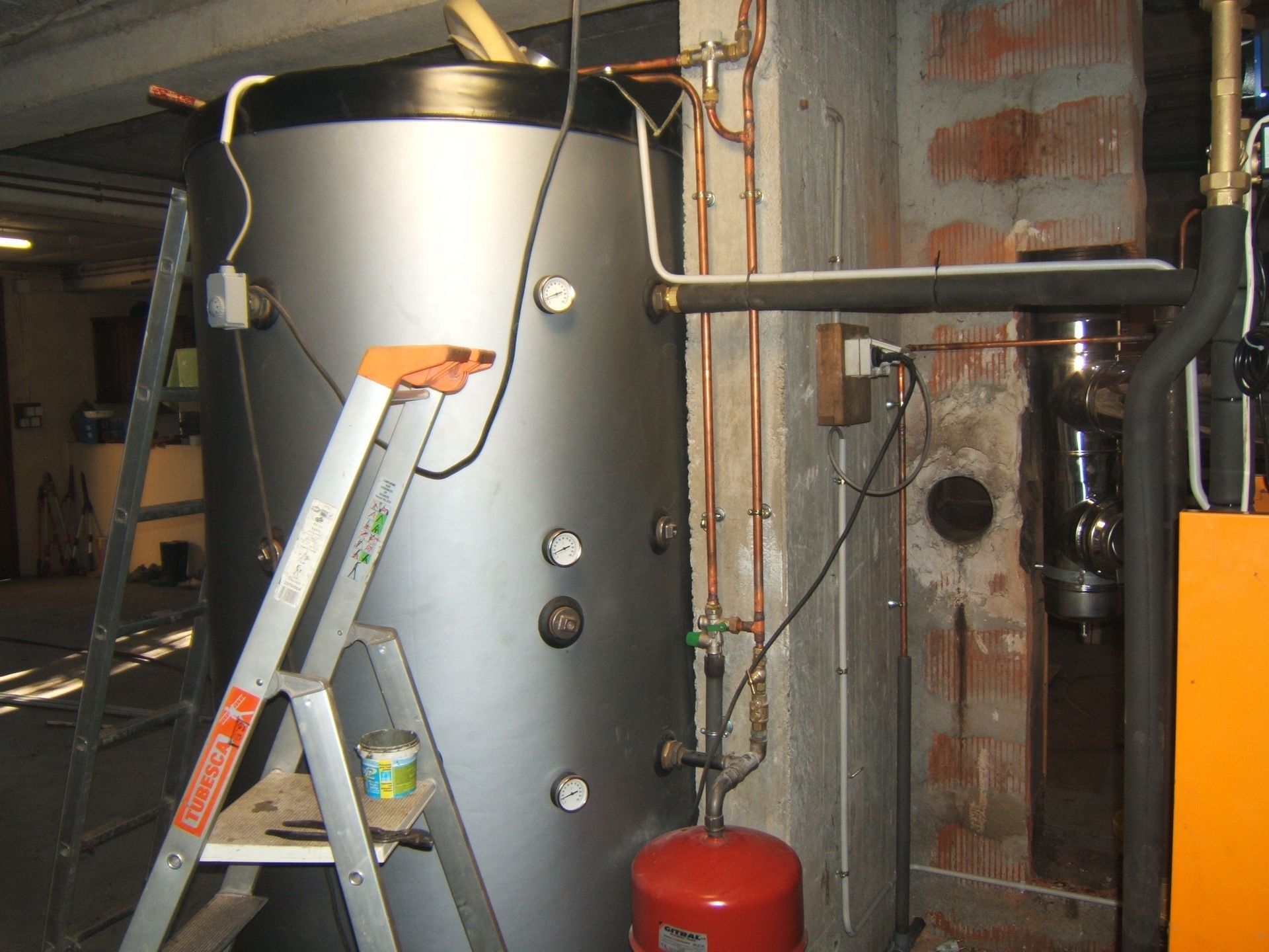 Installation de chaudière