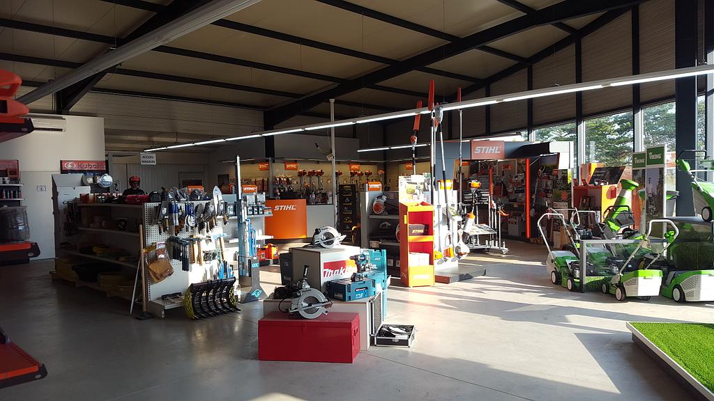 Intérieur de la réserve