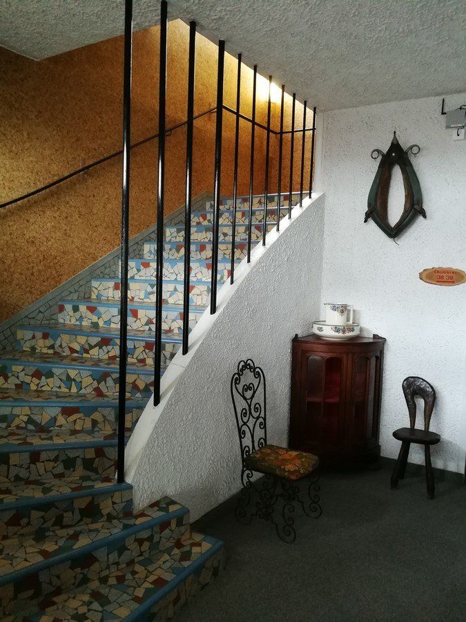 Escalier de l'hôtel