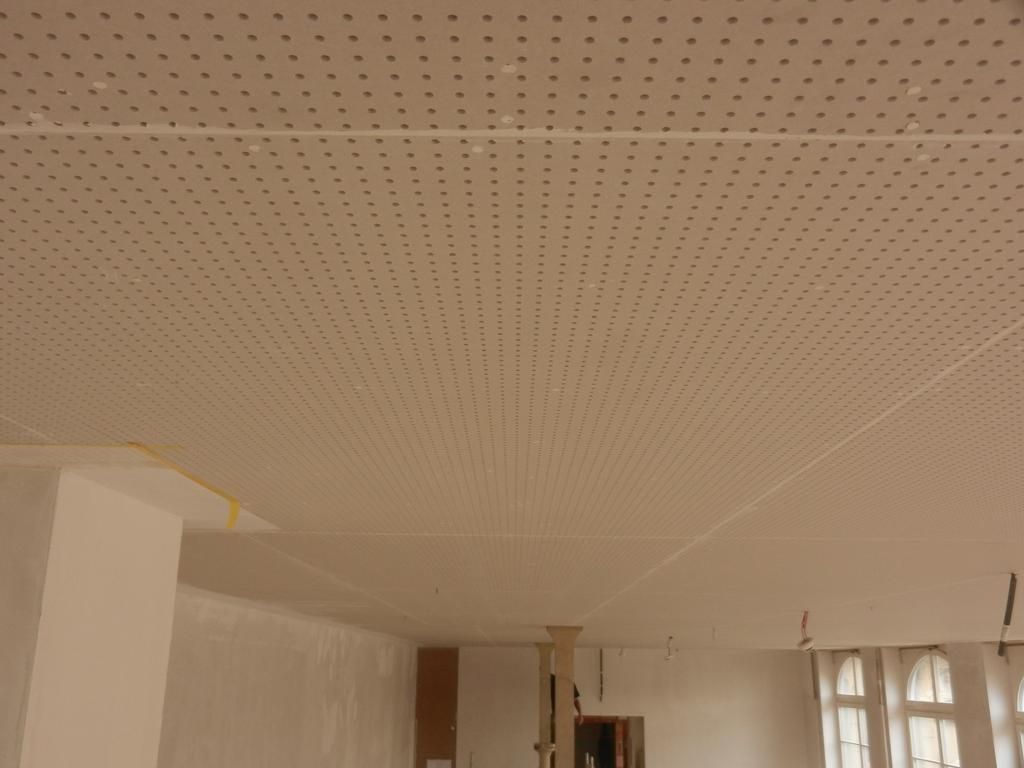 Thorens SA - Faux-plafond accoustique sur ossature métal