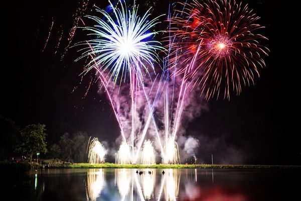 Feuerwerk in Hahnenklee