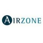 El logotipo de Airzone está sobre un fondo blanco.