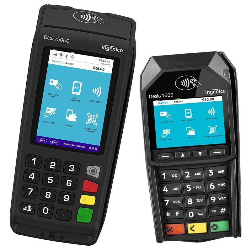 Terminal de paiement.