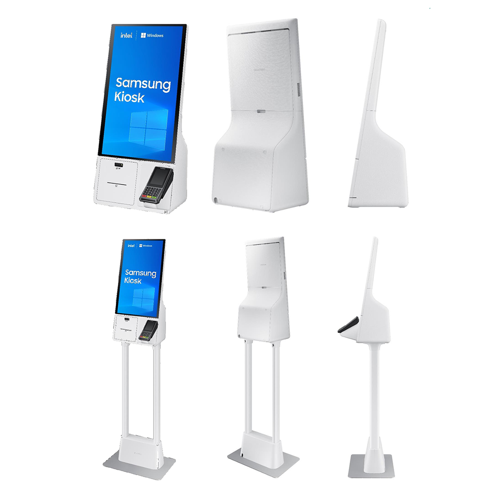 Bornes de commande blanches