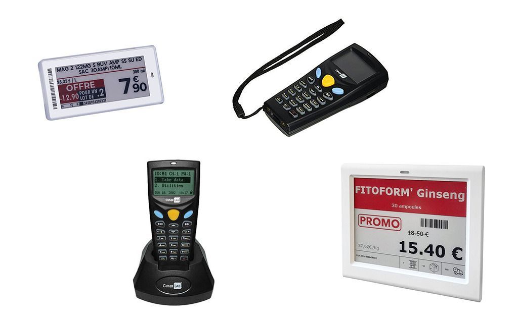 Appareils d'étiquetage pour magasin