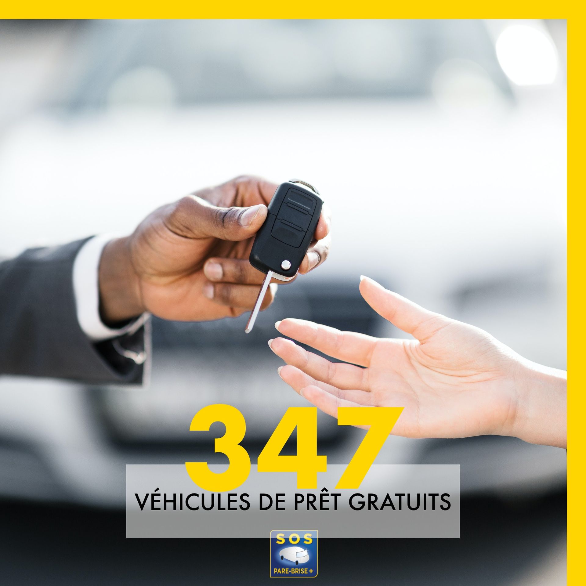 347 véhicules de prêt gratuits