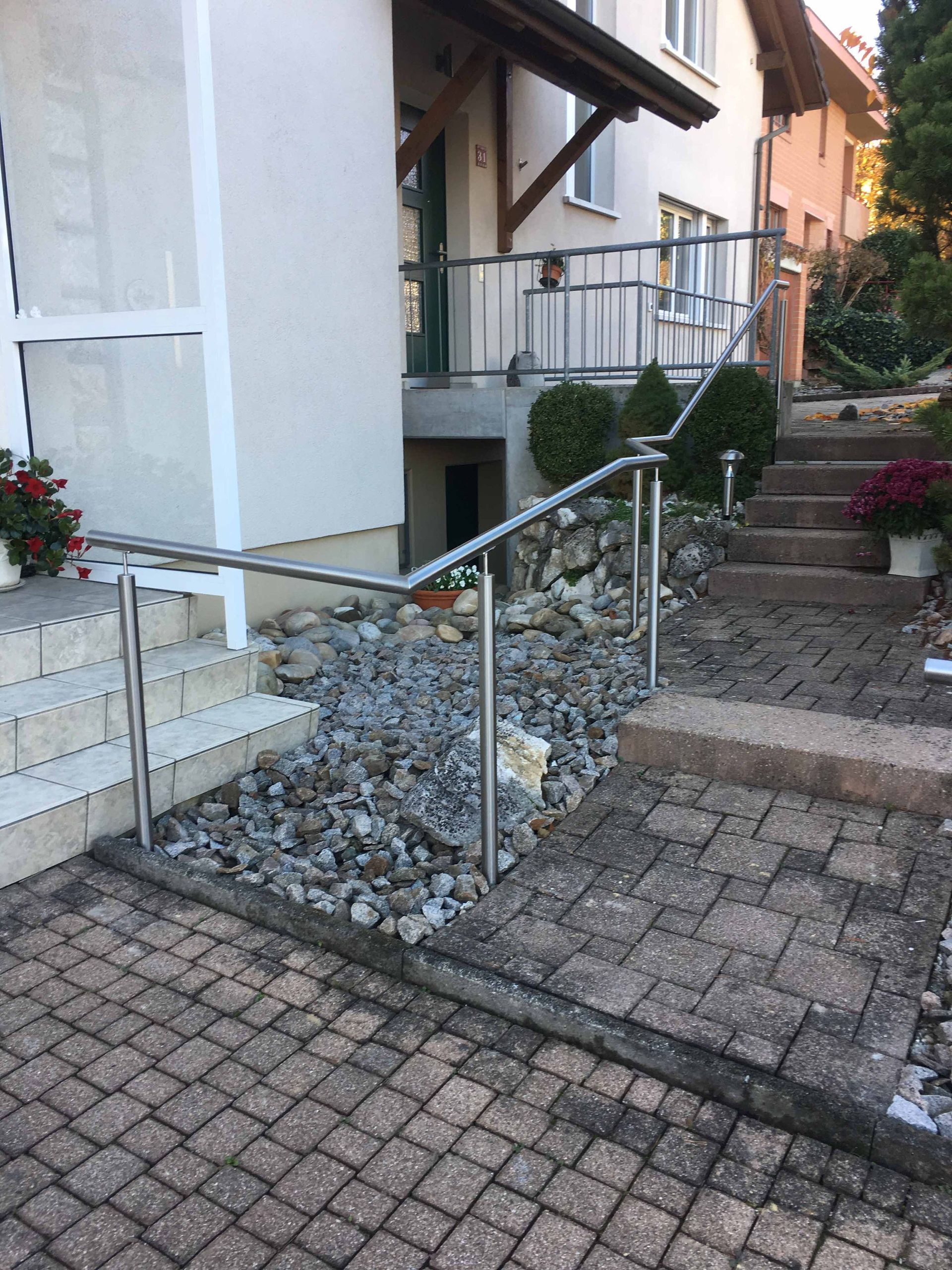 handläufe - gebrüder meyer - zaunfabrik und schlosserei - münchenstein