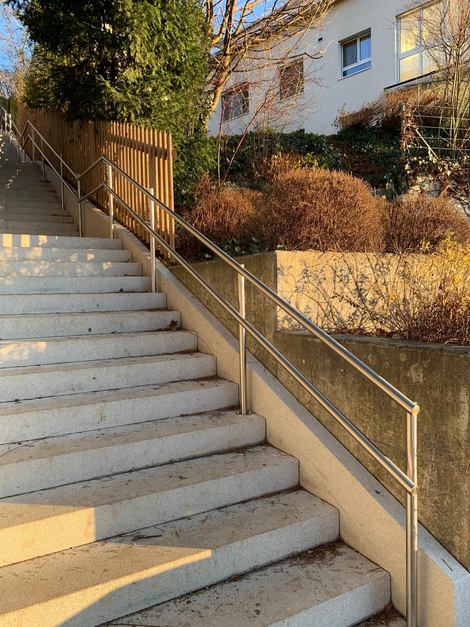 handläufe - gebrüder meyer - zaunfabrik und schlosserei - münchenstein