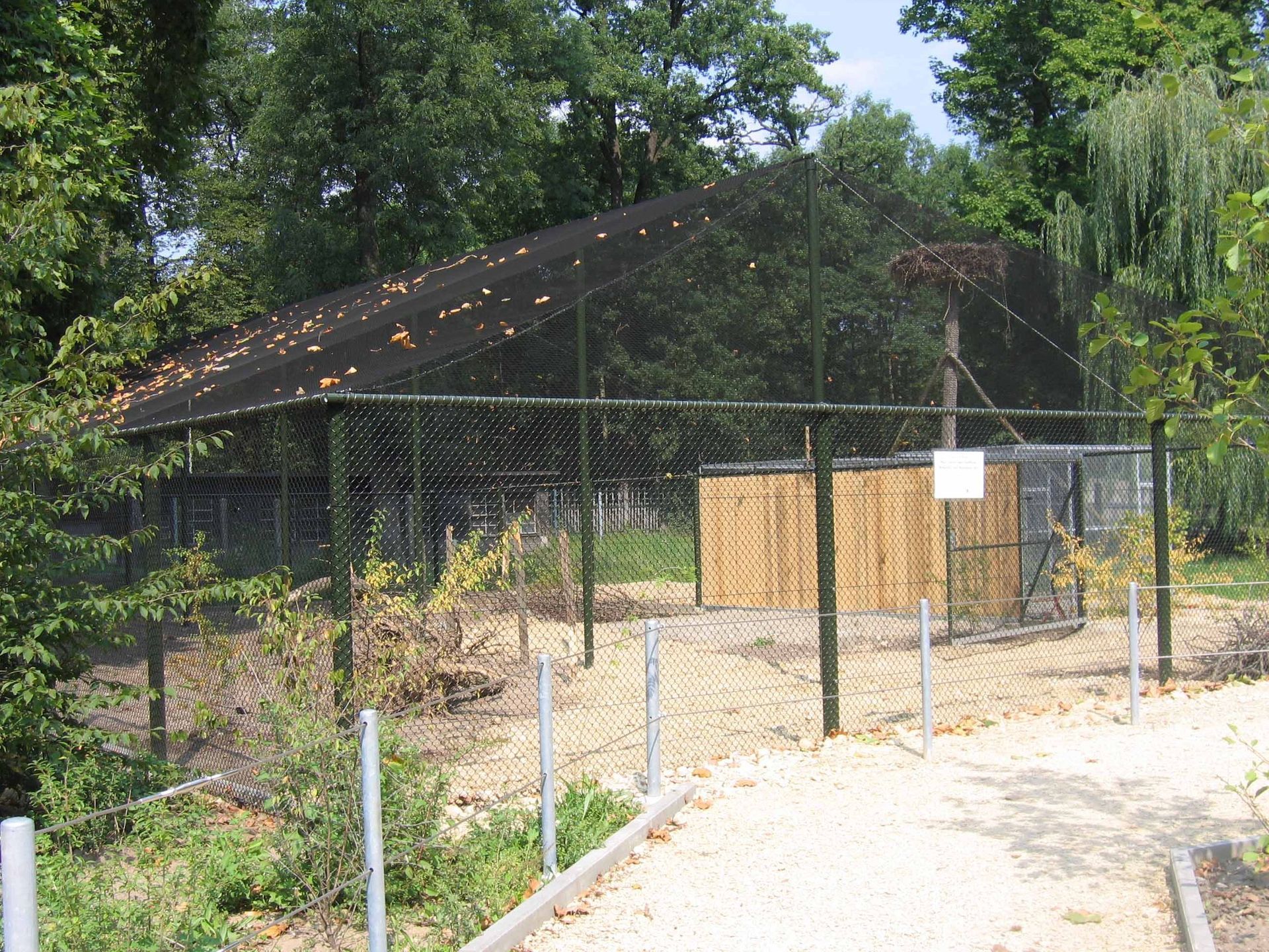 tiergehege - gebrüder meyer - zaunfabrik und schlosserei - münchenstein