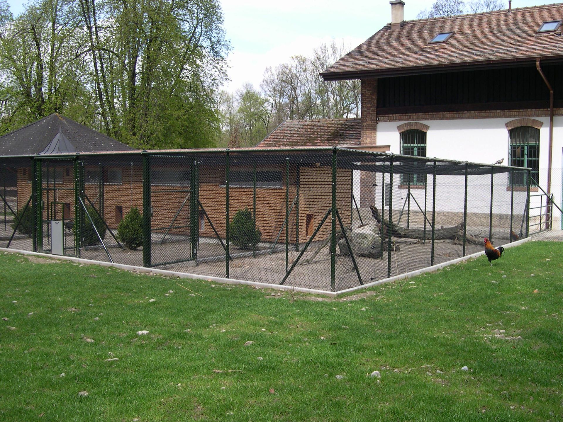 tiergehege - gebrüder meyer - zaunfabrik und schlosserei - münchenstein