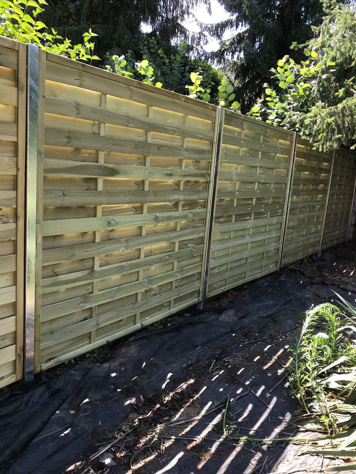 sichtschutz holz - gebrüder meyer - zaunfabrik und schlosserei - münchenstein