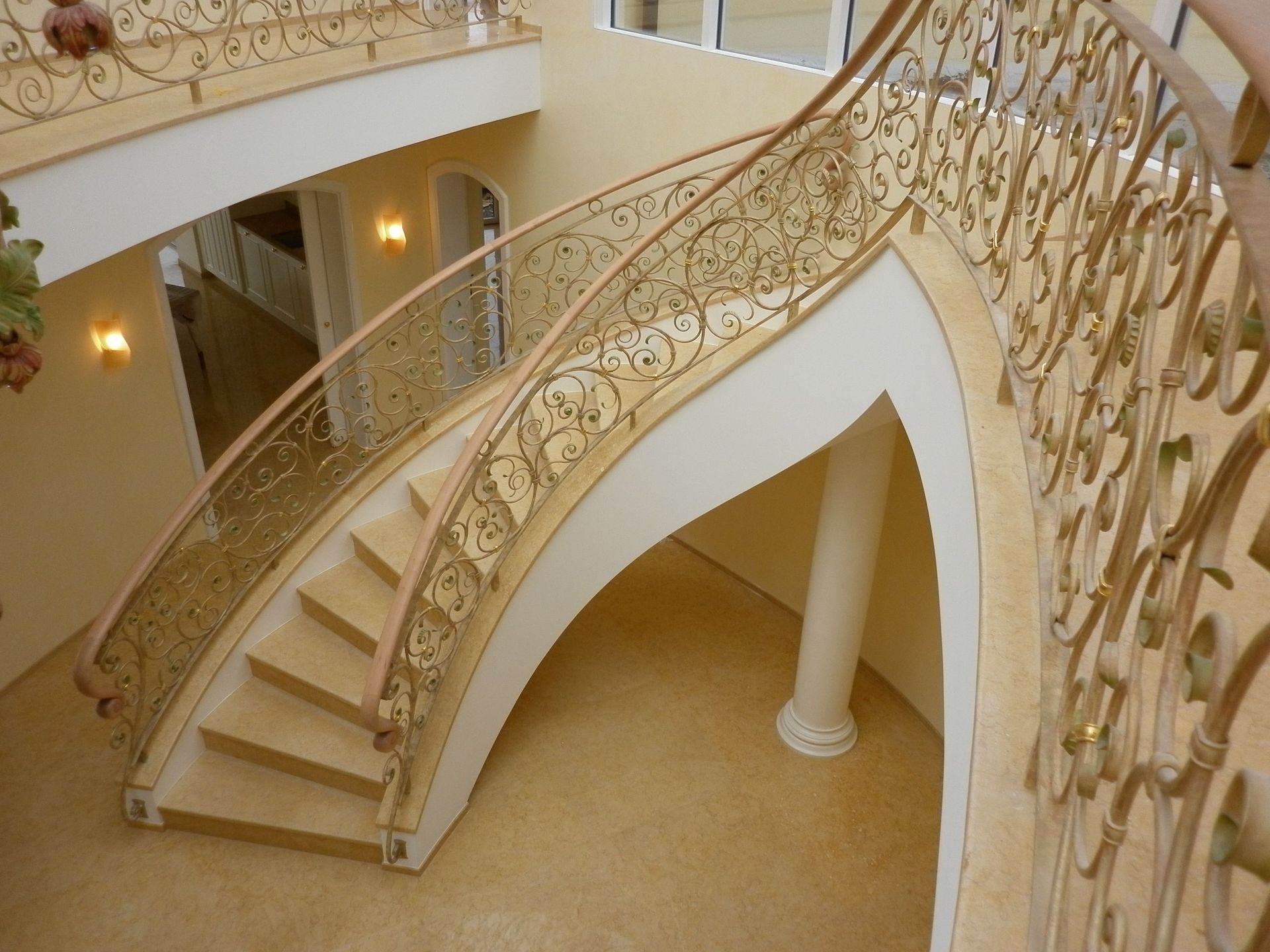 Treppengeländer Schnecken - Holznform